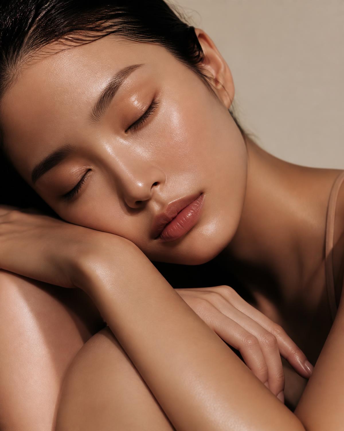 Soft, luminous skin after a facial